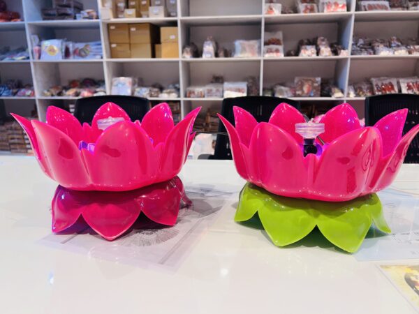 PLASTIC LOTUS WATER FOUNTAIN 12"