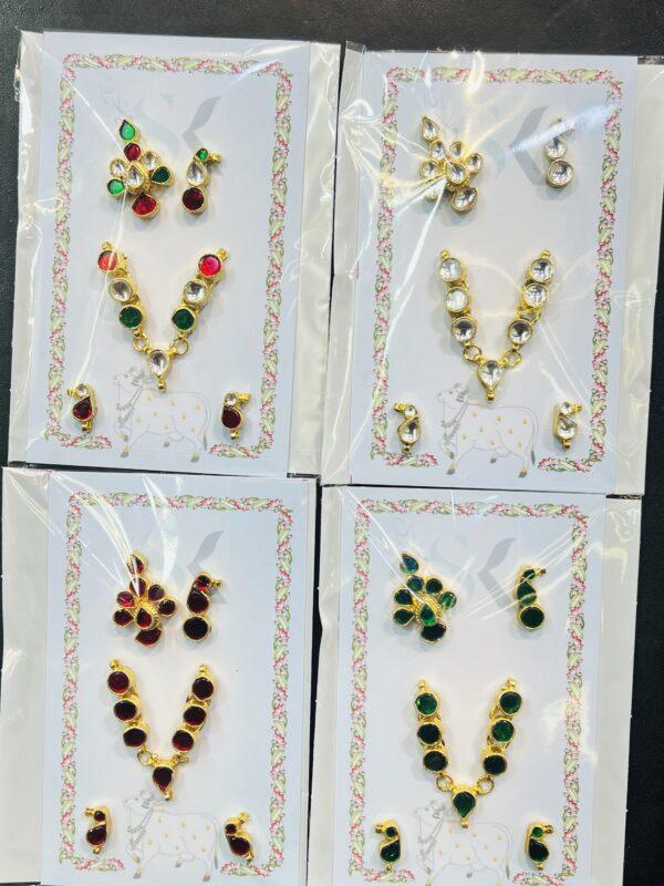 KUNDAN/JADAAU SET 1no.
