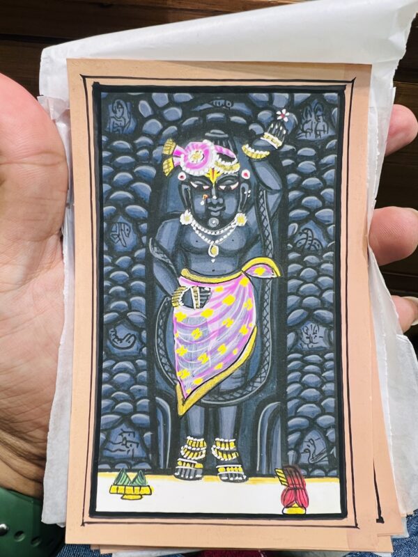 Shrinath ji Chitra ji postcard size - Image 4
