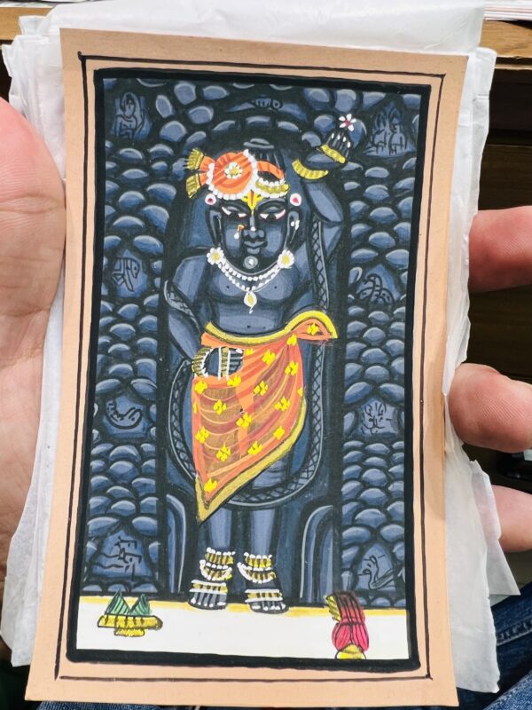 Shrinath ji Chitra ji postcard size - Image 3