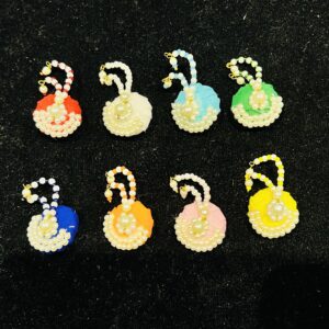 MOTI GOL PAAGH SET OF 8PCS